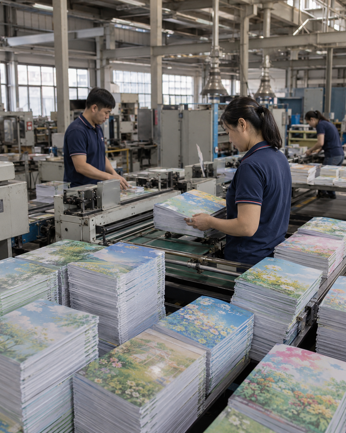 Exercise Book Manufacturing Process