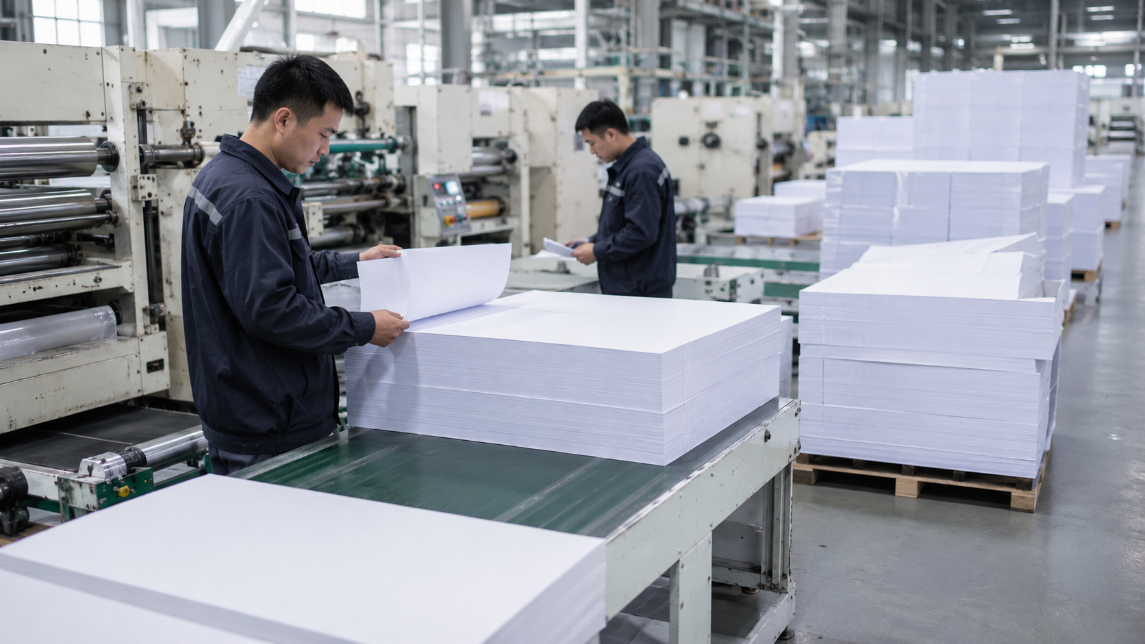 Printing Paper Production Process