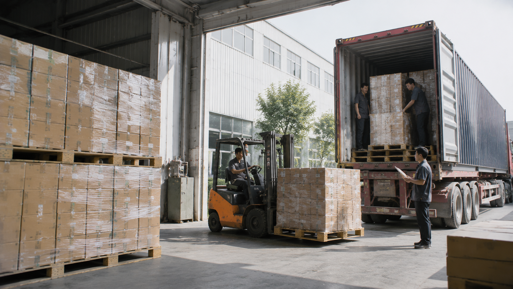 Paper Export Loading