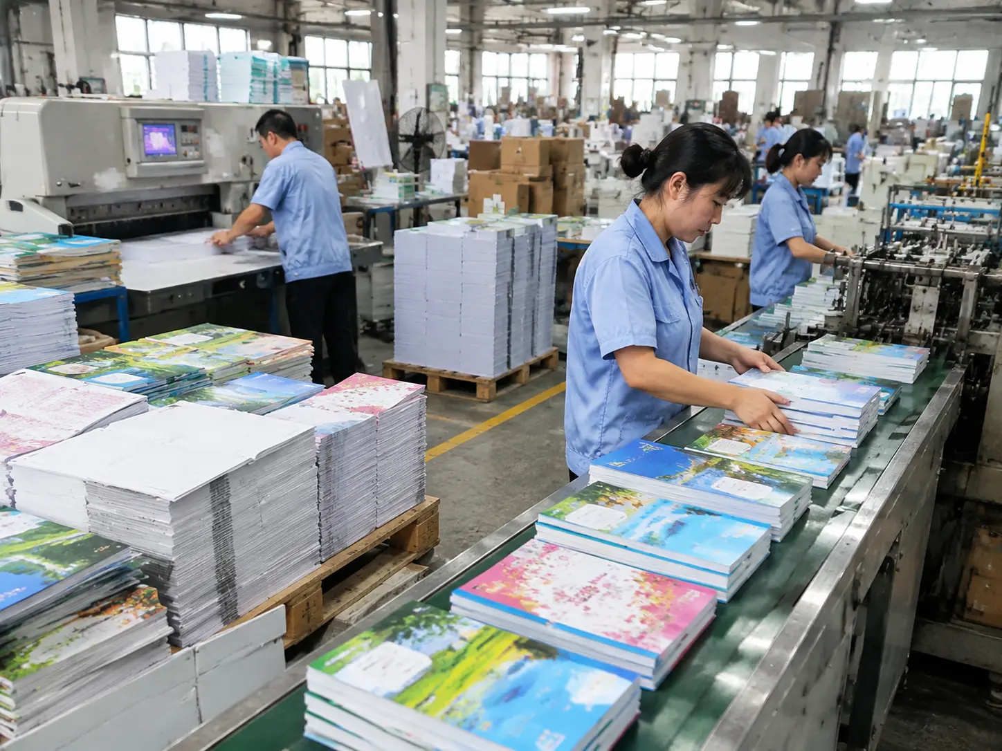 China exercise book manufacturer producing school exercise books for wholesale