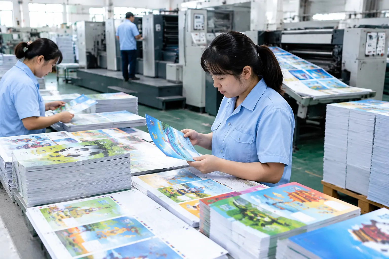 Custom exercise book printing and OEM production
